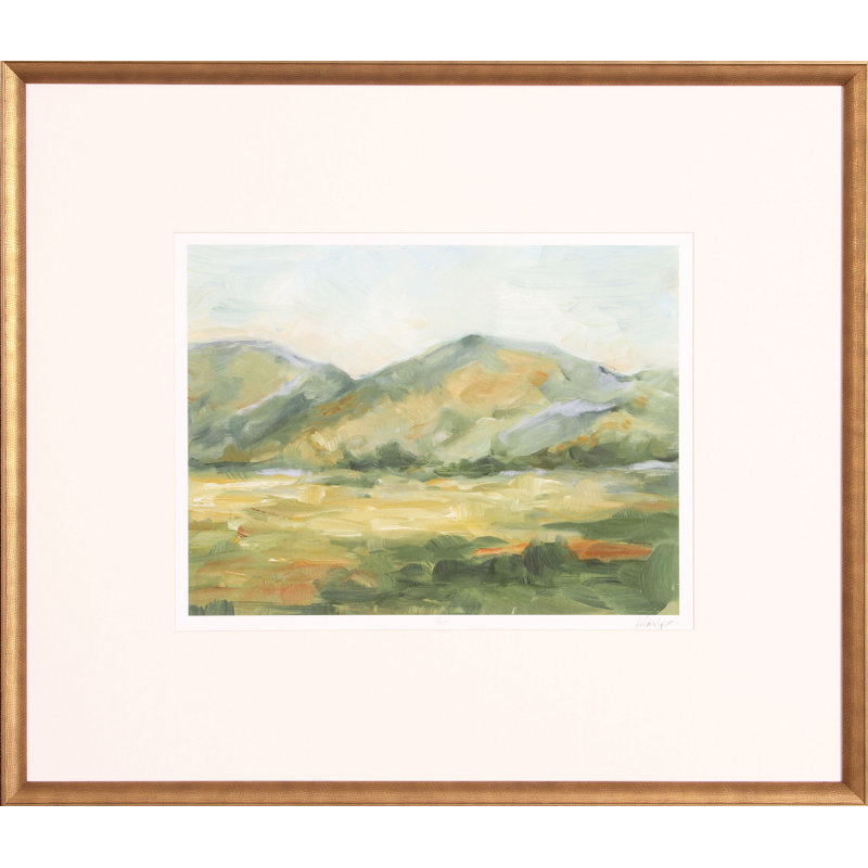 Impasto Landscape II Print by Harper