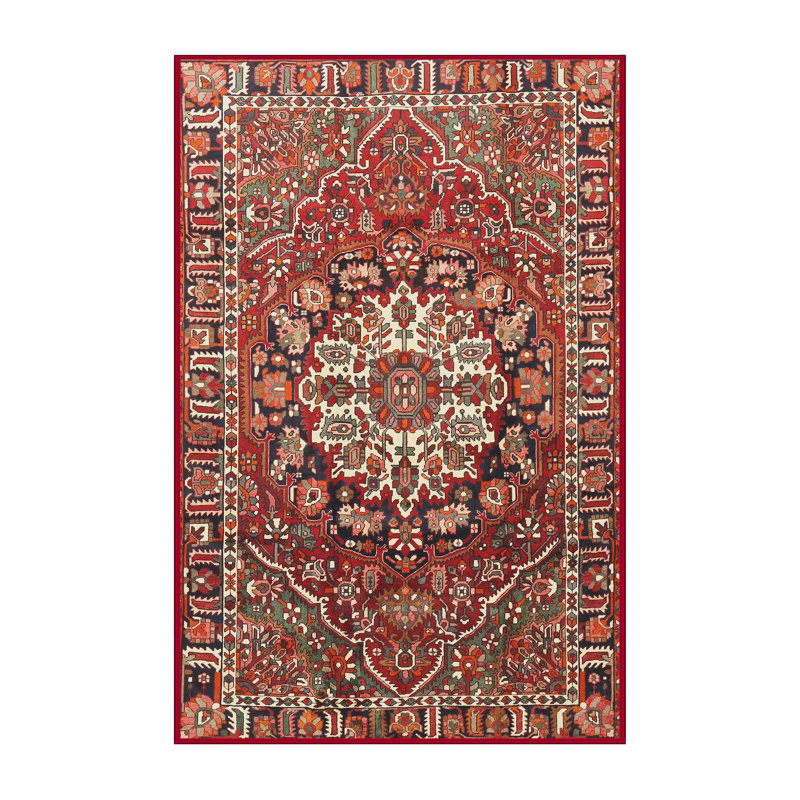 Oriental Indoor Rug, Rectangle 4' x 6'
