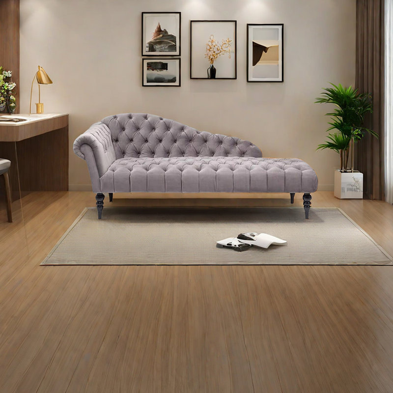 Fauteuil inclinable rembourré Sponge, Accoudoir à gauche (vu de face)
