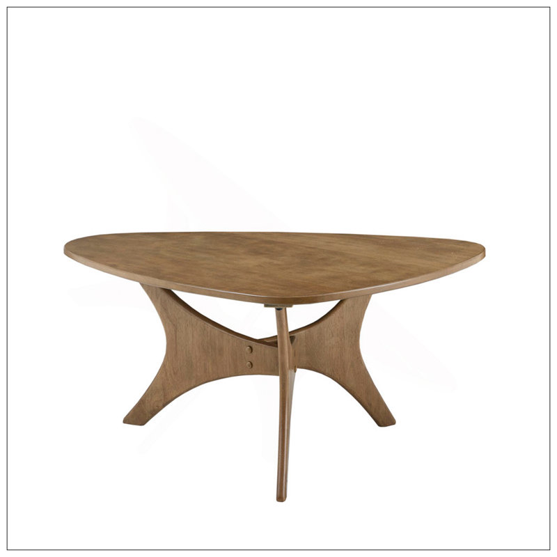 Triangle Wood Coffee Table