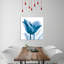 «Lust Blue Tulip_H30», impression sur toile tendue-23605144