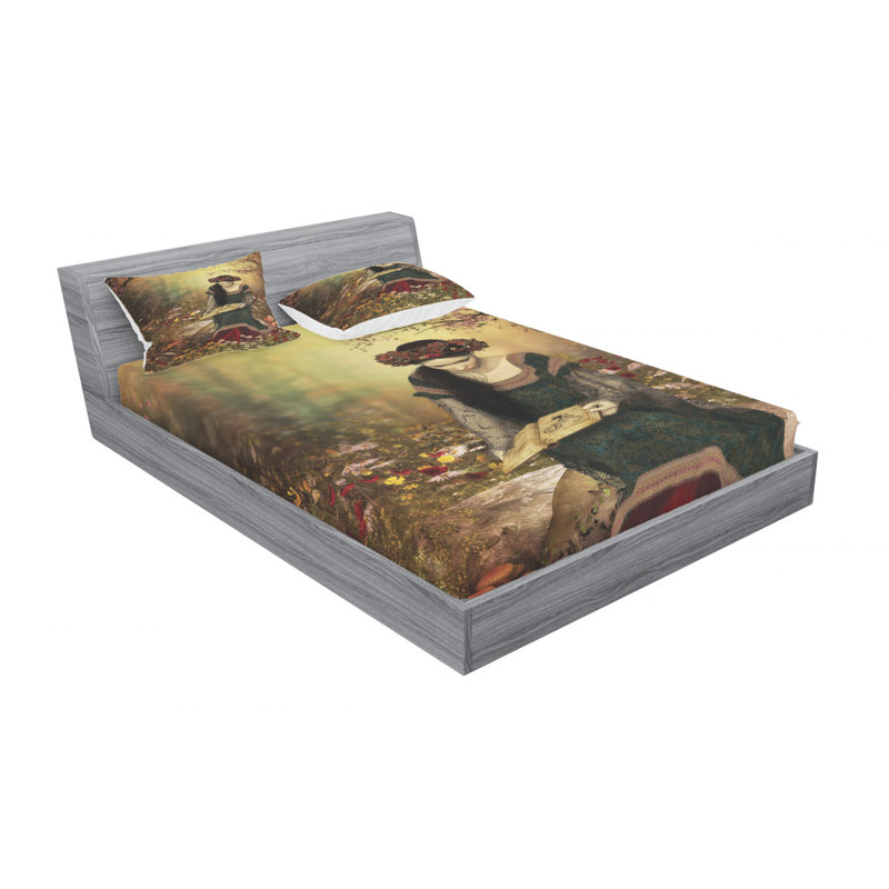 Microfiber Sheet Set, Full Sheet Set with Fitted Sheet