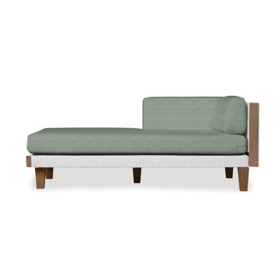 Catalina Outdoor Teak Chaise Lounge