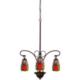 Tiffany 3 - Light Chandelier