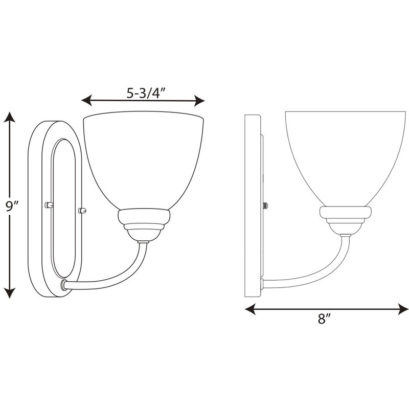 Éclairage pour meuble-lavabo Blassingame, Bronze antique