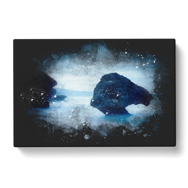Barbados Beach - Wrapped Canvas Print, 60cm H x 91cm W x 3cm D