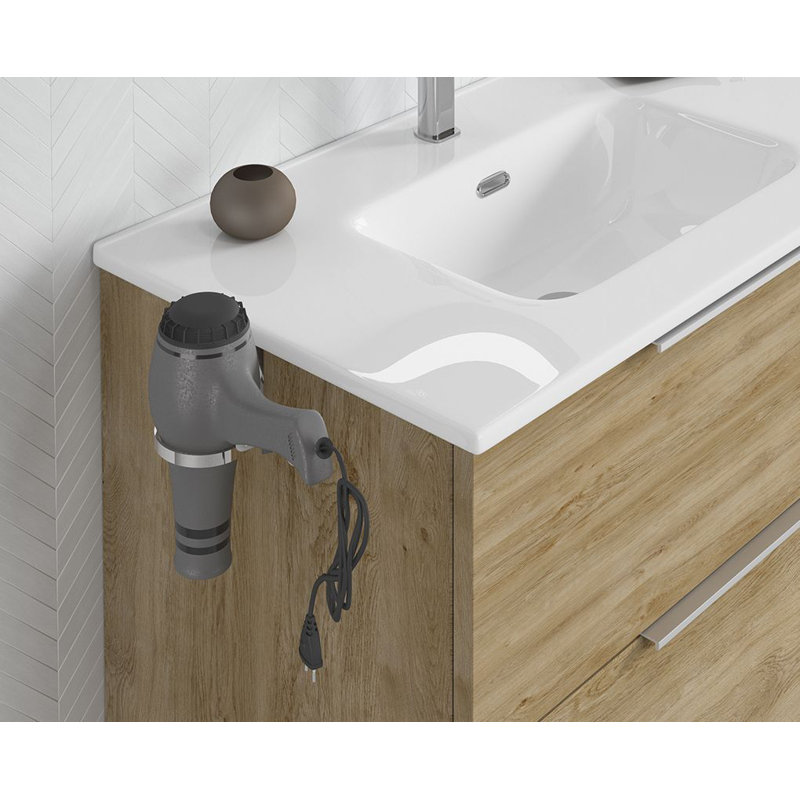 Porte-outil pour cheveux Milli Brass, Chrome