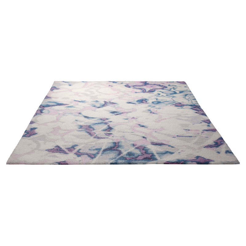 Crystal Abstract Area Rug, Rectangular 135 x 190cm