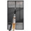 Magnetic Screen Door With Privacy Protection, PET Mesh Screen Fit For Door Size 36X82 Inch, Pet Friendly Screen Curatin For Doorway To Keeps Bugs Out