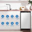 3.2 Cu. Ft. Mini Fridge with Freezer Reversible Door for Flexible Placement, 7 Precise Temp Controls& 2 Easy-Clean Shelves, ldeal for Bedrooms/Offices/Dorms-95052710