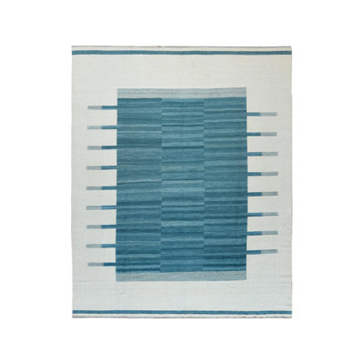 Tapis en laine tissé à la main à motif aigue-marine 12 pi 3 po x 15 pi 03D44518A65A4C12BE49368A231C12F7