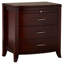 Louissaint 66cm W Solid Wood Bedside Table-1160611652