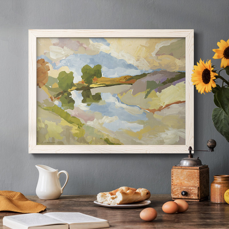 Uplands I, reproduction d'art sur toile, Blanc, H 22 po x l 32 po x P 1,5 po