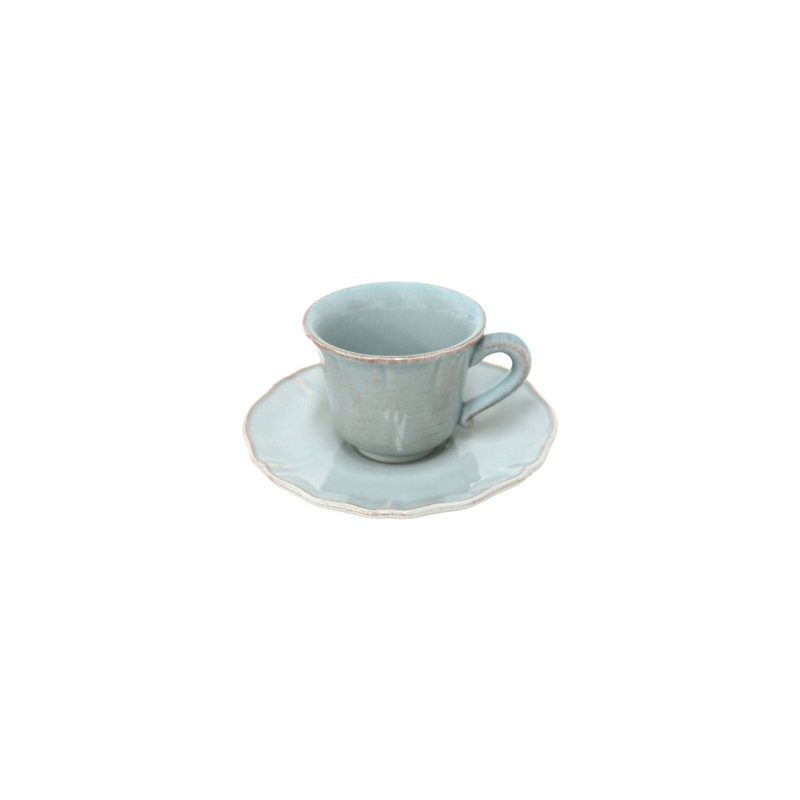 Tasse à café en grès Alentejo, Bleu