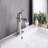 Waterfall Single Hole Single-Handle Low-Arc Bathroom Faucet-108191441