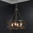 Fager 4 - Light Dimmable Lantern Drum Chandelier-2106598696