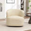 Fauteuil demi-tonneau pivotant de 32 po Tybias-1826379101
