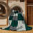 Machine Washable Botanical Area Rug-1397011237