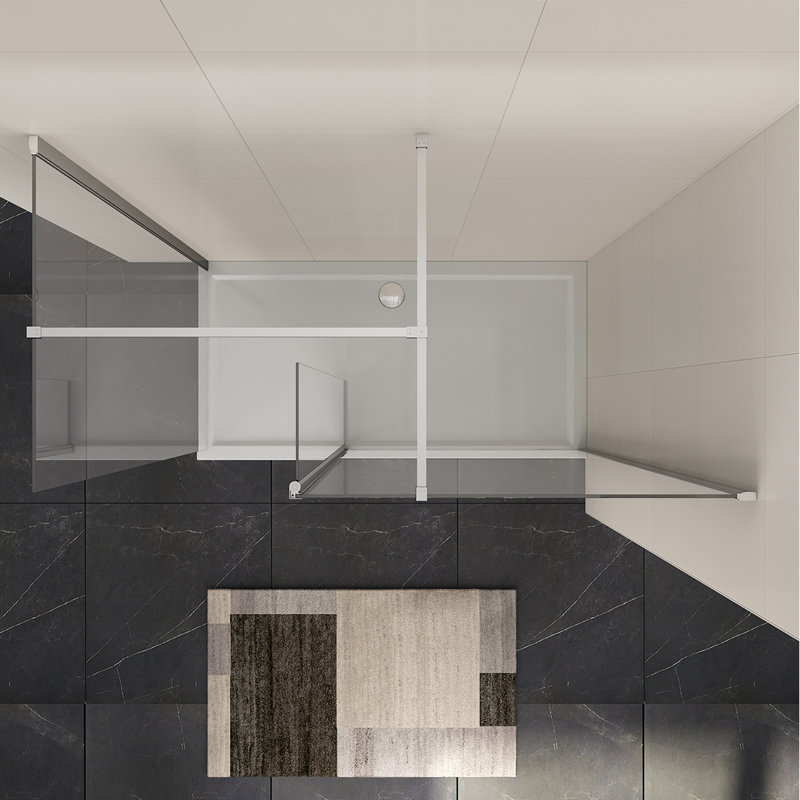 Steffen Rectangular Shower Enclosure, 1900mm H x 1700mm W x 800mm D