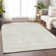 Premium Machine Washable Prisco Ivory Rug