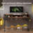 55" Inches Electric Standing Desk with Keyboard Tray, Height Adjustable Stand up Desk with 2 Drawers, Ergonomic Sit to Stand Desk with Storage Monitor Stand, Computer Table, Black Walnut-165809707-165809716