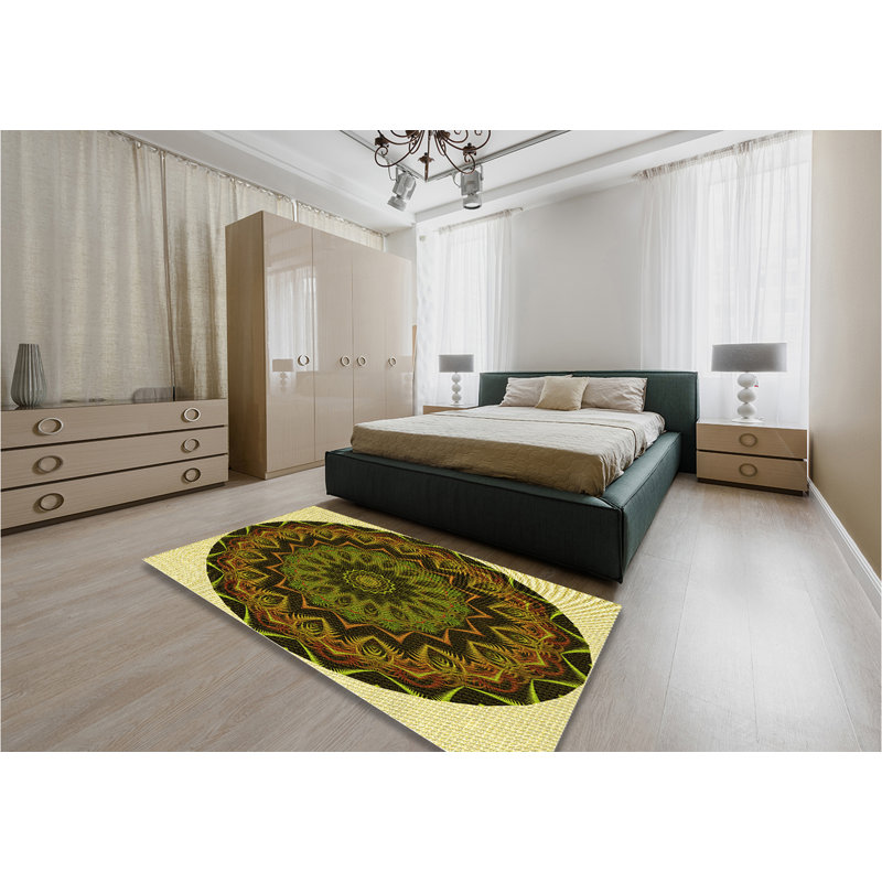 Chenille Washable Indoor Rug, Rectangle 5' x 8'