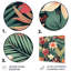 Motif de jungle, feuilles de palmier III - art mural en métal Jungle-1752193992
