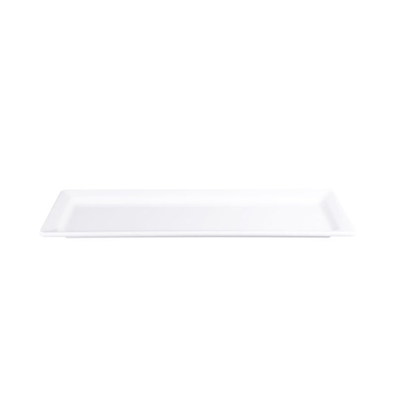 Elite Global Solutions Vogue Melamine Platter, 1.25" H x 21" W x 7" D