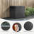 31 Gallon Deck Box, Waterproof Outdoor Storage Box with Lockable Lid for Patio, Garden & Pool-101118683