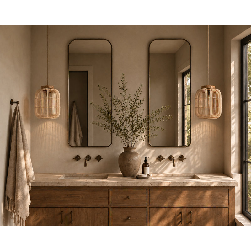 Nuella Handwoven Rattan Pendant Light Shade
