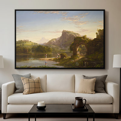L'Allegro, 1845-Thomas Cole-Framed Gallery Wrapped Canvas