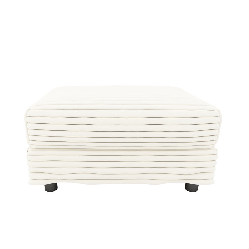 Beige Corduroy : A And Comfortable Addition To Combos, Suitable For Different Living Zones, Quick Setup Routine Multi - Use Piece Combinations, Comfortable, Long Term Comfort Assurance, Assembly