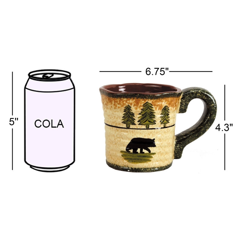 Tasse à café Rustic, Ours