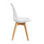 Dining Chairs - Nordic Style Dining Chair - Mesh Backrest - Solid Wood Legs-342771805-367318917