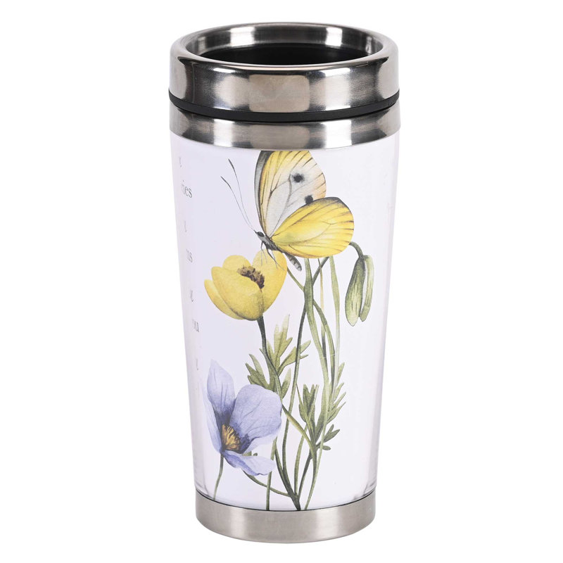16 oz. Tasse de voyage isolée en acier inoxydable