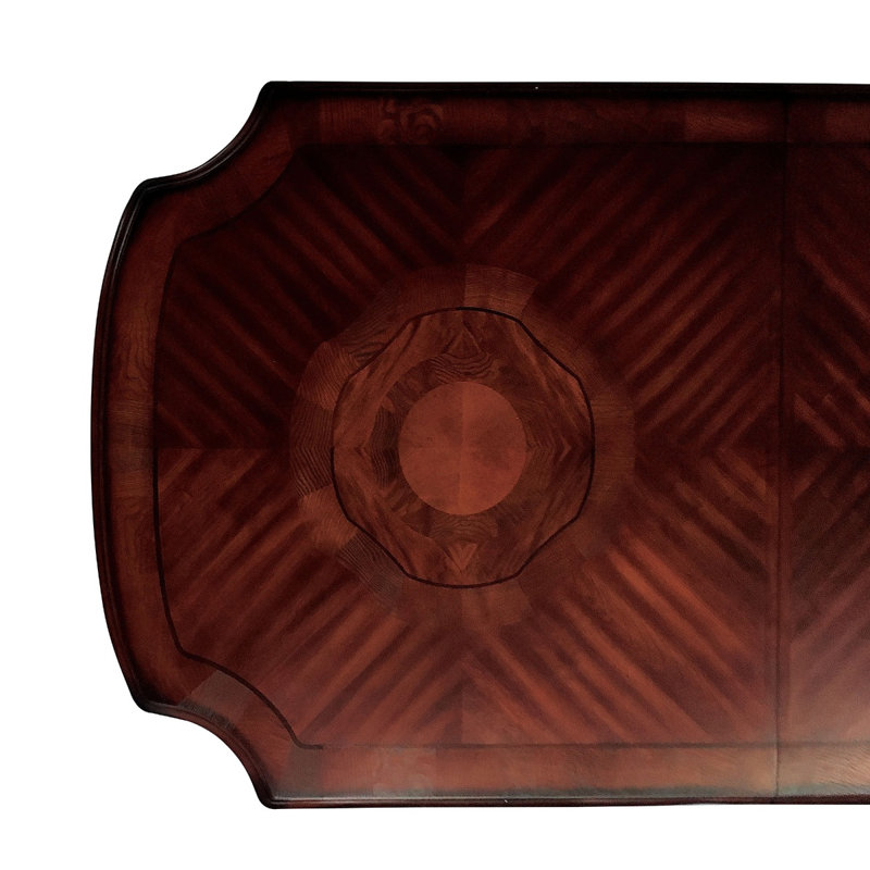 with Solid Wood Base Dining Table