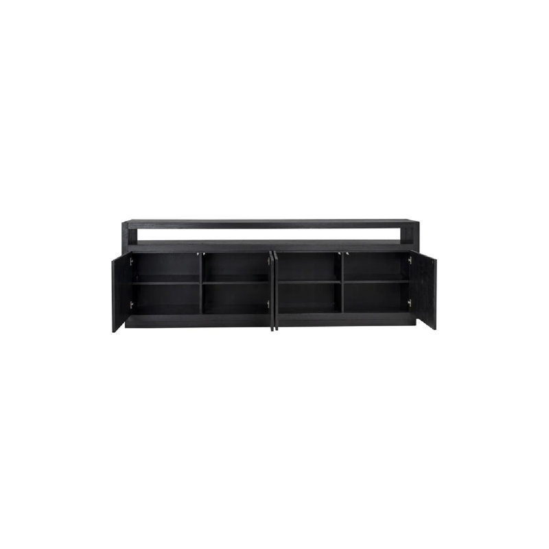 Oakura 95'' W Solid Wood Sideboard, 33" H x 95" L x 16" W
