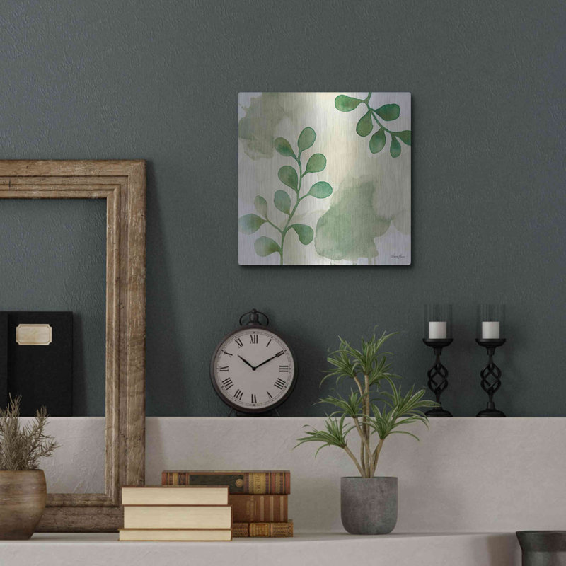 «Red Land Barrel Studio» par Laura Horn, art mural en métal Red Barrel Studio®, H 12 po x l 12 po