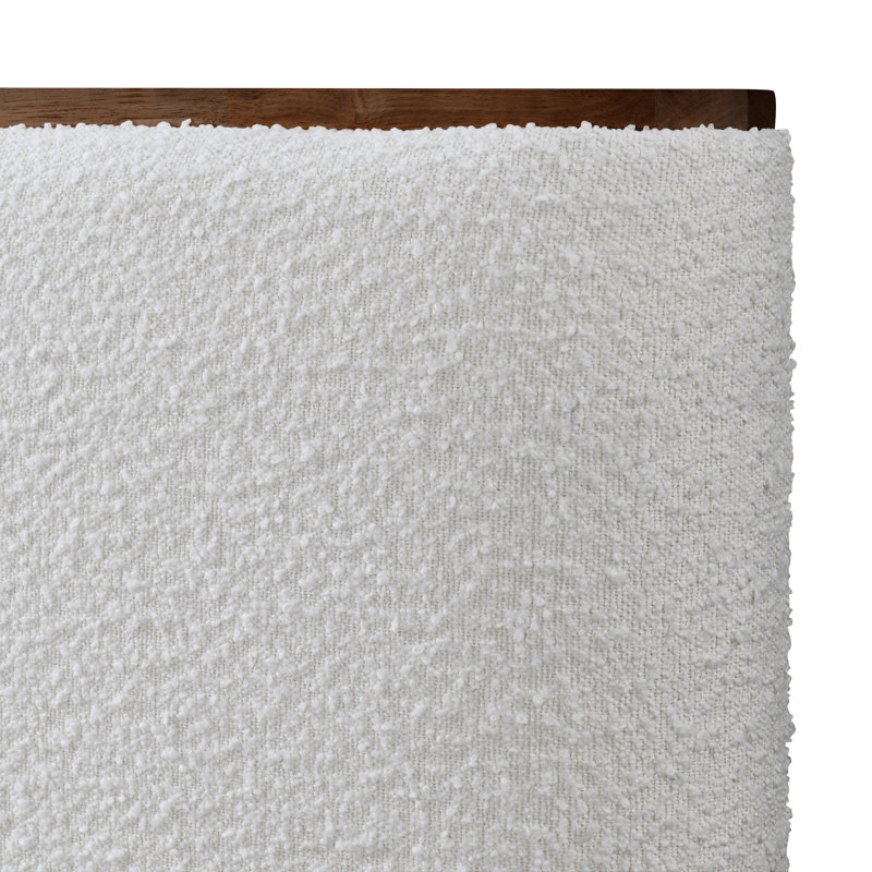 Lit plateforme tapissier Aspen, Grand lit