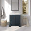Ensemble de meuble-lavabo autoportant 30 po avec plateau en céramique Vannes -199545658