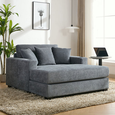 Chaise longue surdimensionnée 55 "