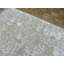 Tapis ivoire noué à la main de conception unique 4 pi x 5 pi 11 po Ianis