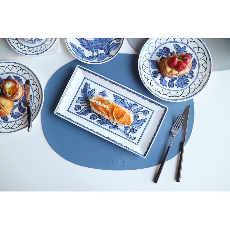 Deco Placemat, Light Blue