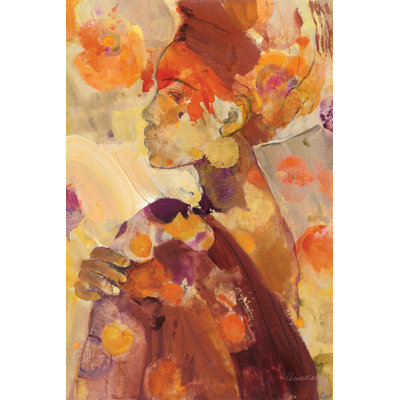 Celebrate Beauty II by Albena Hristova - Wrapped Canvas Painting