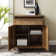 Marckson Barn Door Accent Cabinet with Drawer Storage