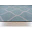 Hand Tufted Wool Area Rug in Blue