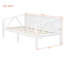 Lit de jour simple, blanc