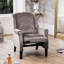 Airell 70cm Wide Velvet Wing Chair Recliner-1517566103