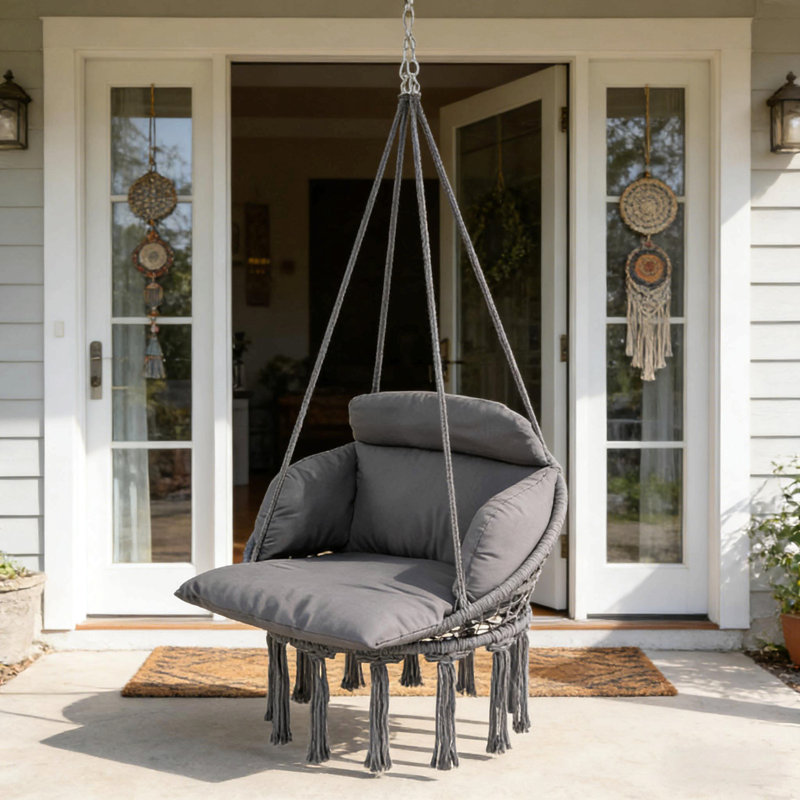 Chaise suspendue, balancelle hamac, Dark Grey