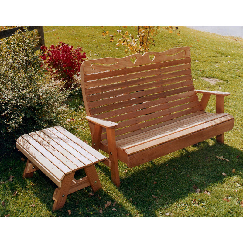 Banc de jardin en cèdre, 5 pi, Teinture / scellant cèdre